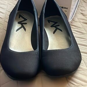 Anne Klein shoes.  Black suede size 10.